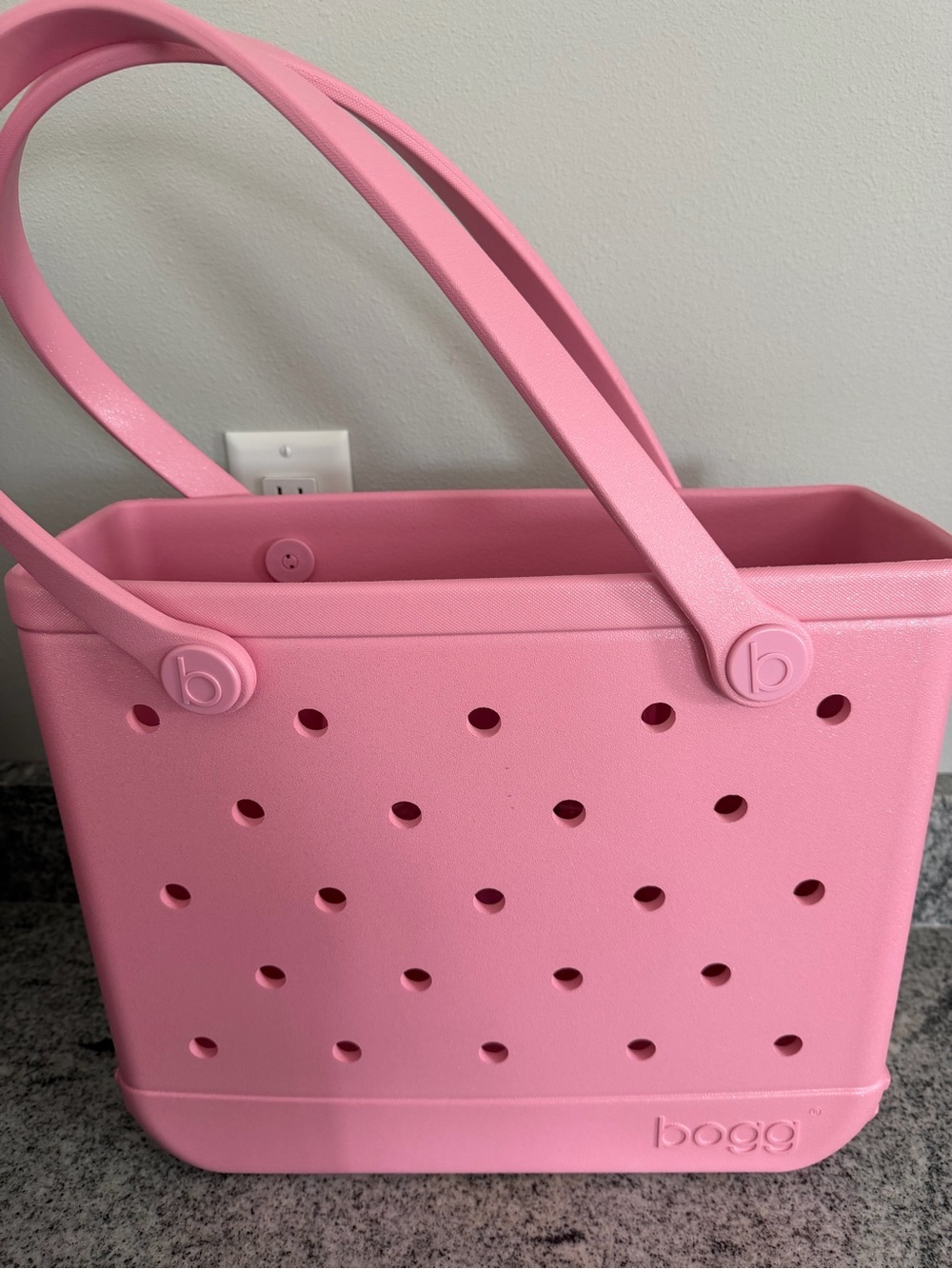 Baby Bogg Bag Bubblegum Shimmer Tote - Stylish Women’s Beach & Everyday Bag